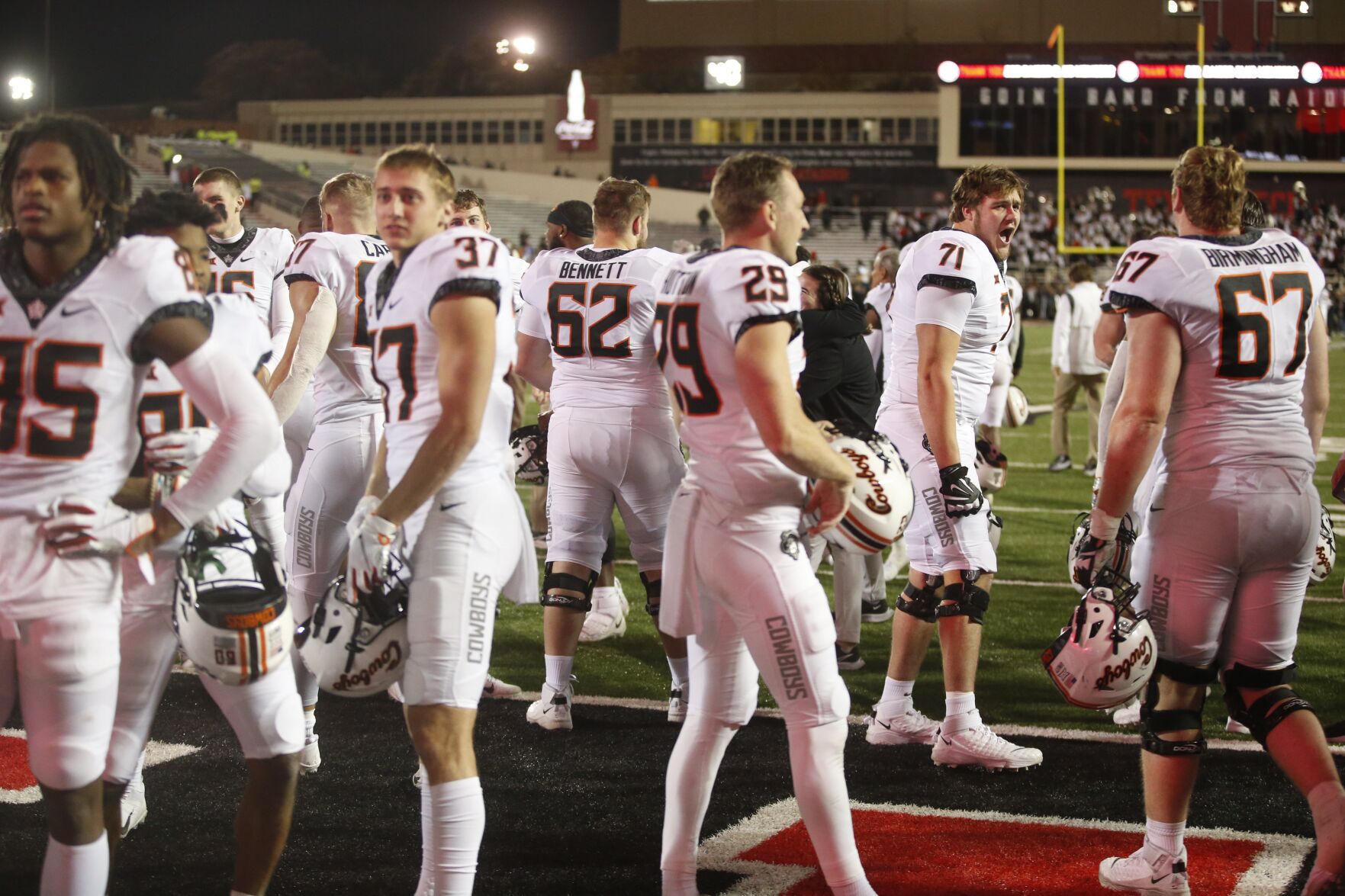 Nov. 20: OSU 20, Texas Tech 0